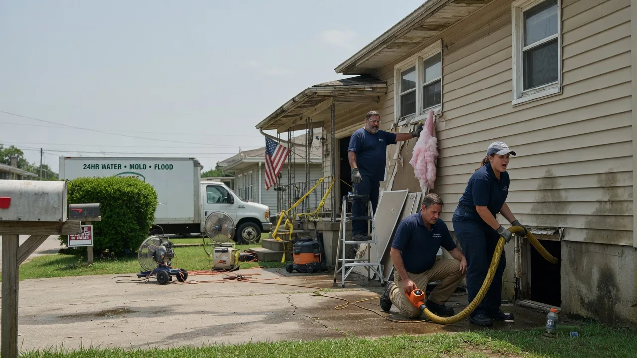 Water Damage Repair in Odell, TX near me